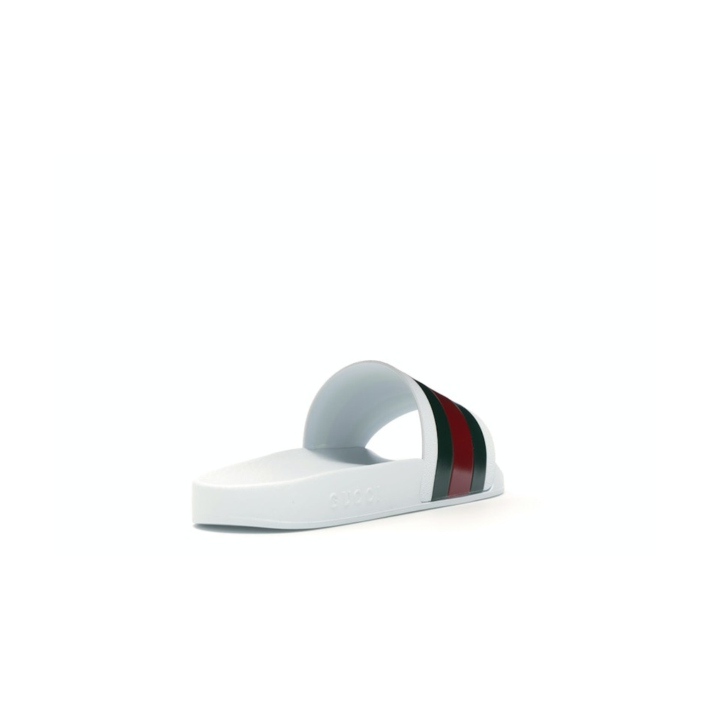 Gucci Pursuit Pool Slide White