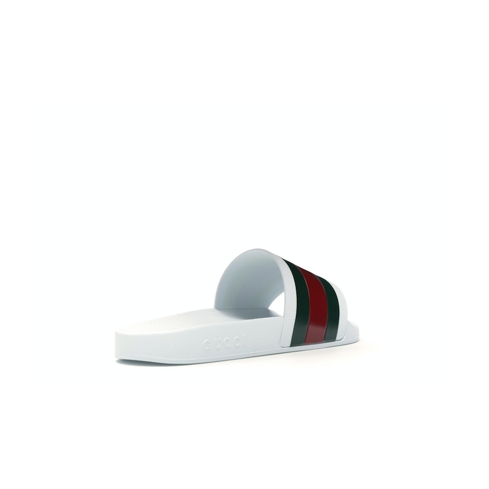 Gucci Pursuit Pool Slide White