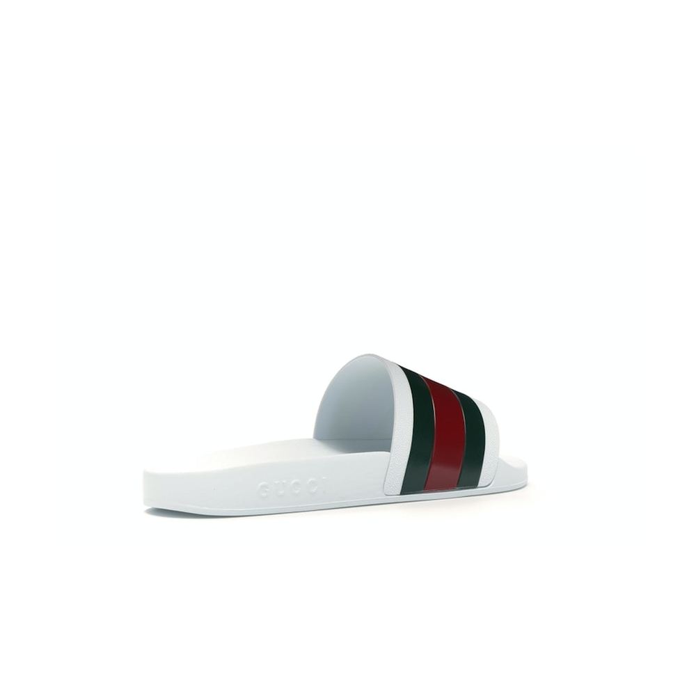 Gucci Pursuit Pool Slide White