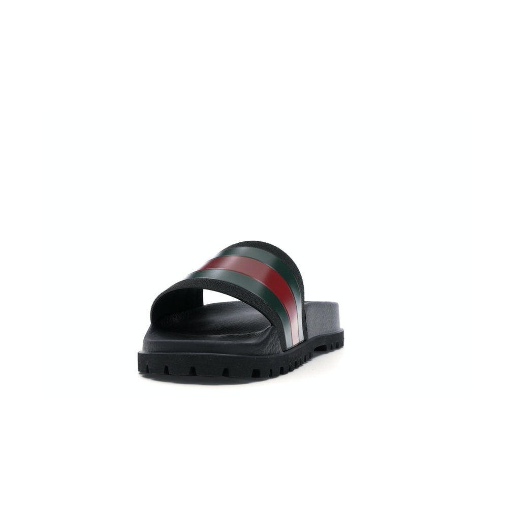 Gucci Web Slide Sandal Black