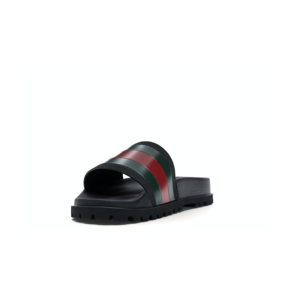 Gucci Web Slide Sandal Black