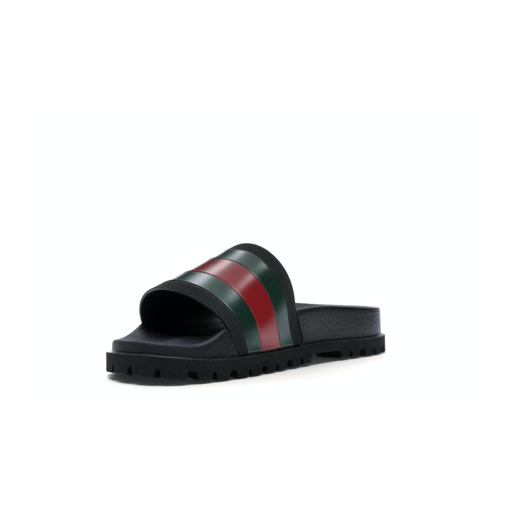 Gucci Web Slide Sandal Black