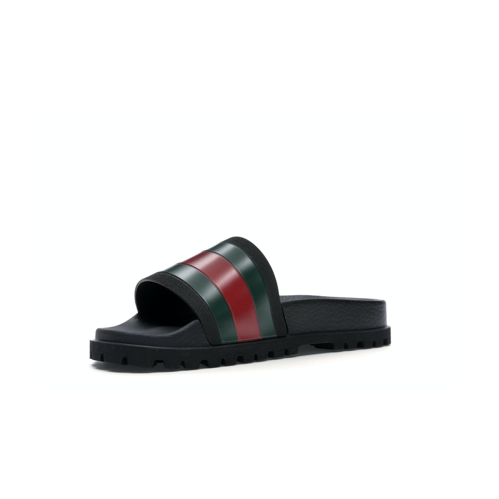 Gucci Web Slide Sandal Black