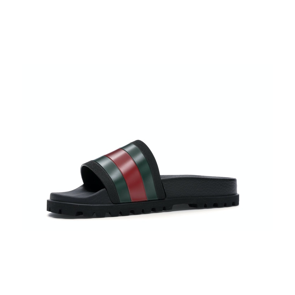 Gucci Web Slide Sandal Black