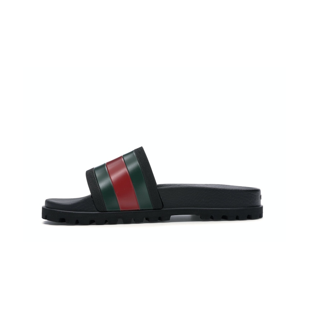 Gucci Web Slide Sandal Black