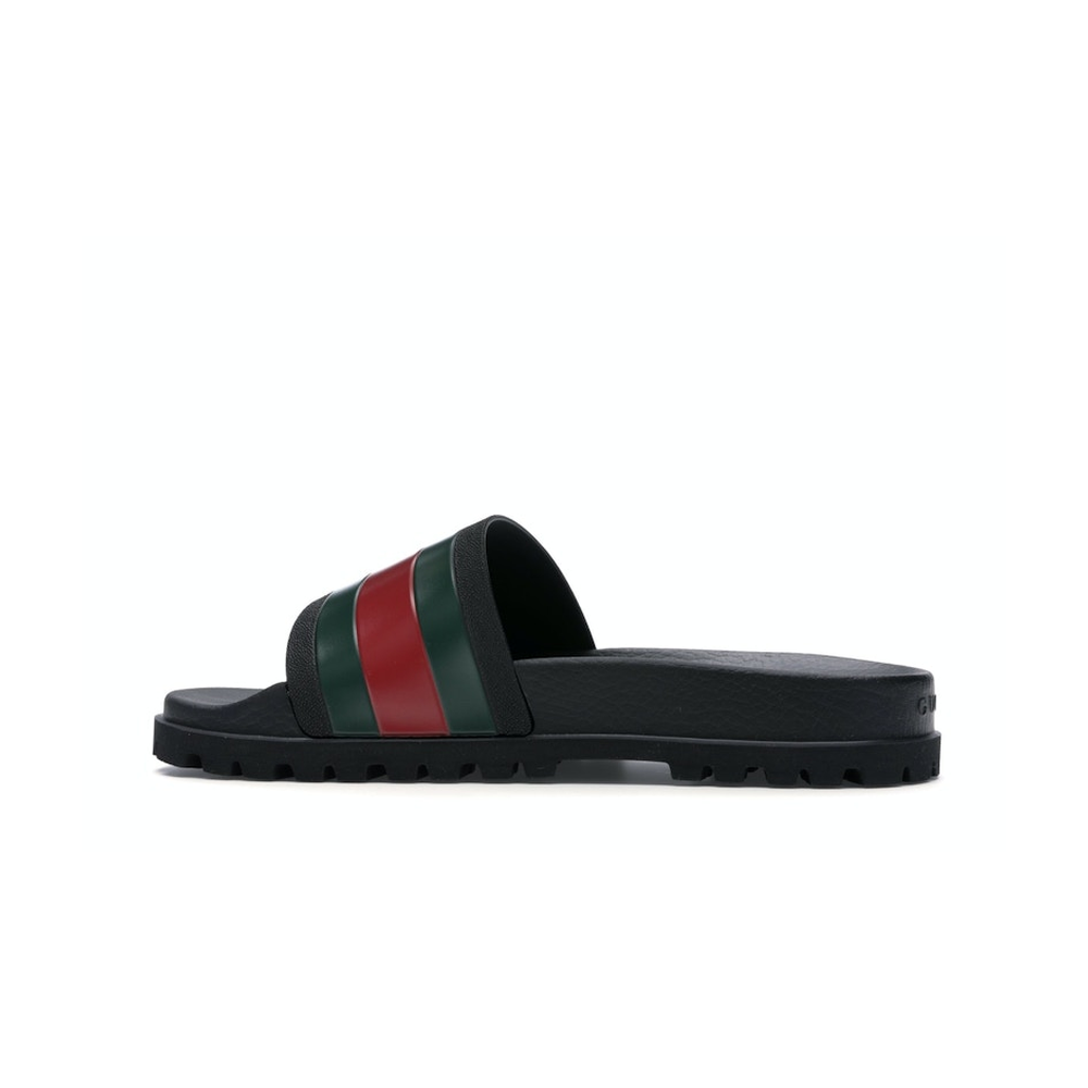 Gucci Web Slide Sandal Black