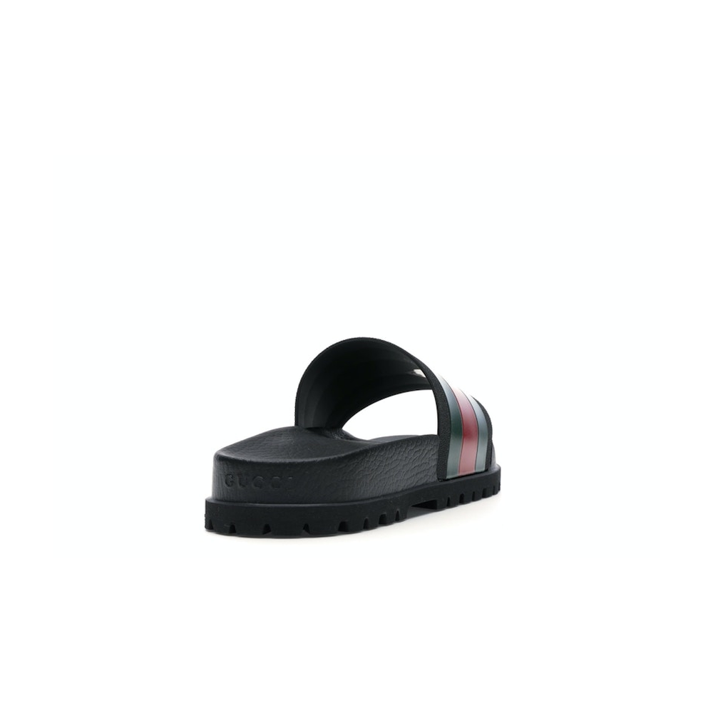 Gucci Web Slide Sandal Black