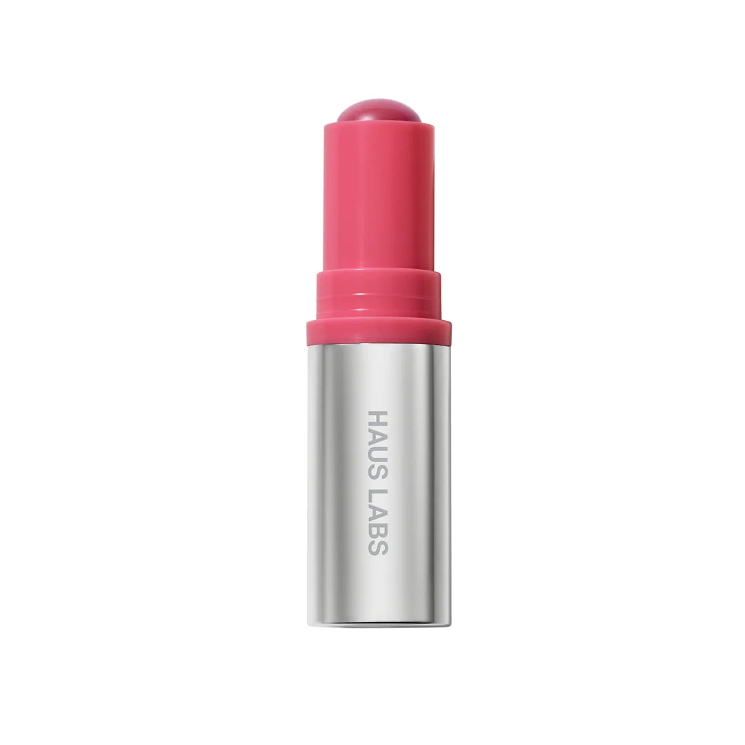 Haus Labs Color Fuse Glassy Blush Balm Stick - Glassy Rosette