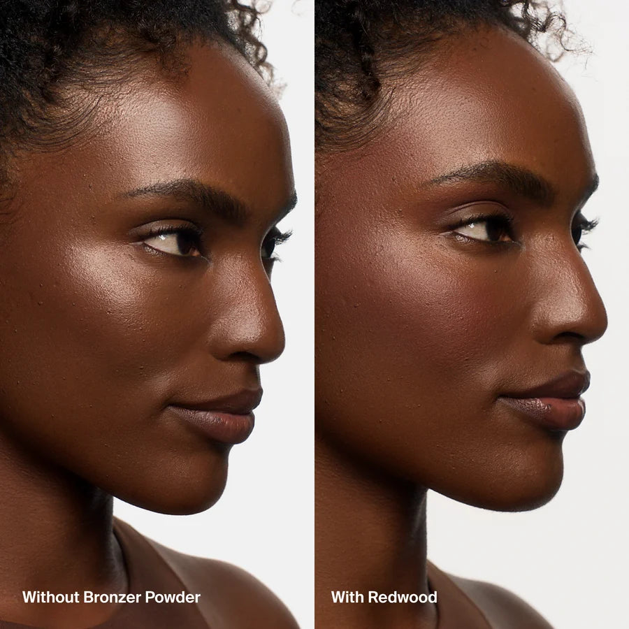 Haus Labs Power Sculpt Velvet Bronzer - Redwood Medium Deep