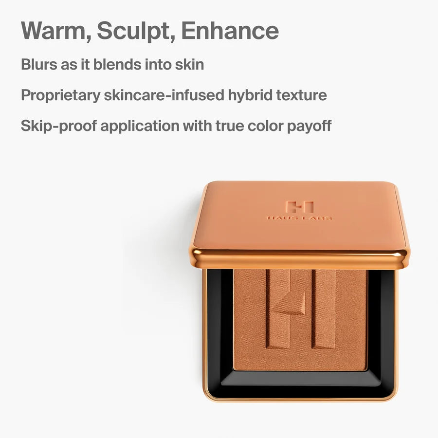 Haus Labs Power Sculpt Velvet Bronzer - Jatoba Sun Deep