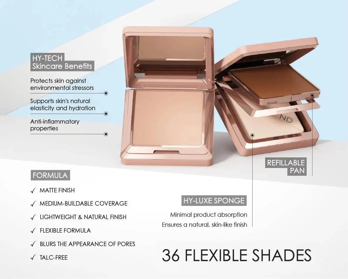 Natasha Denona HY-GLAM Powder Foundation - NY12 Dark Neutral