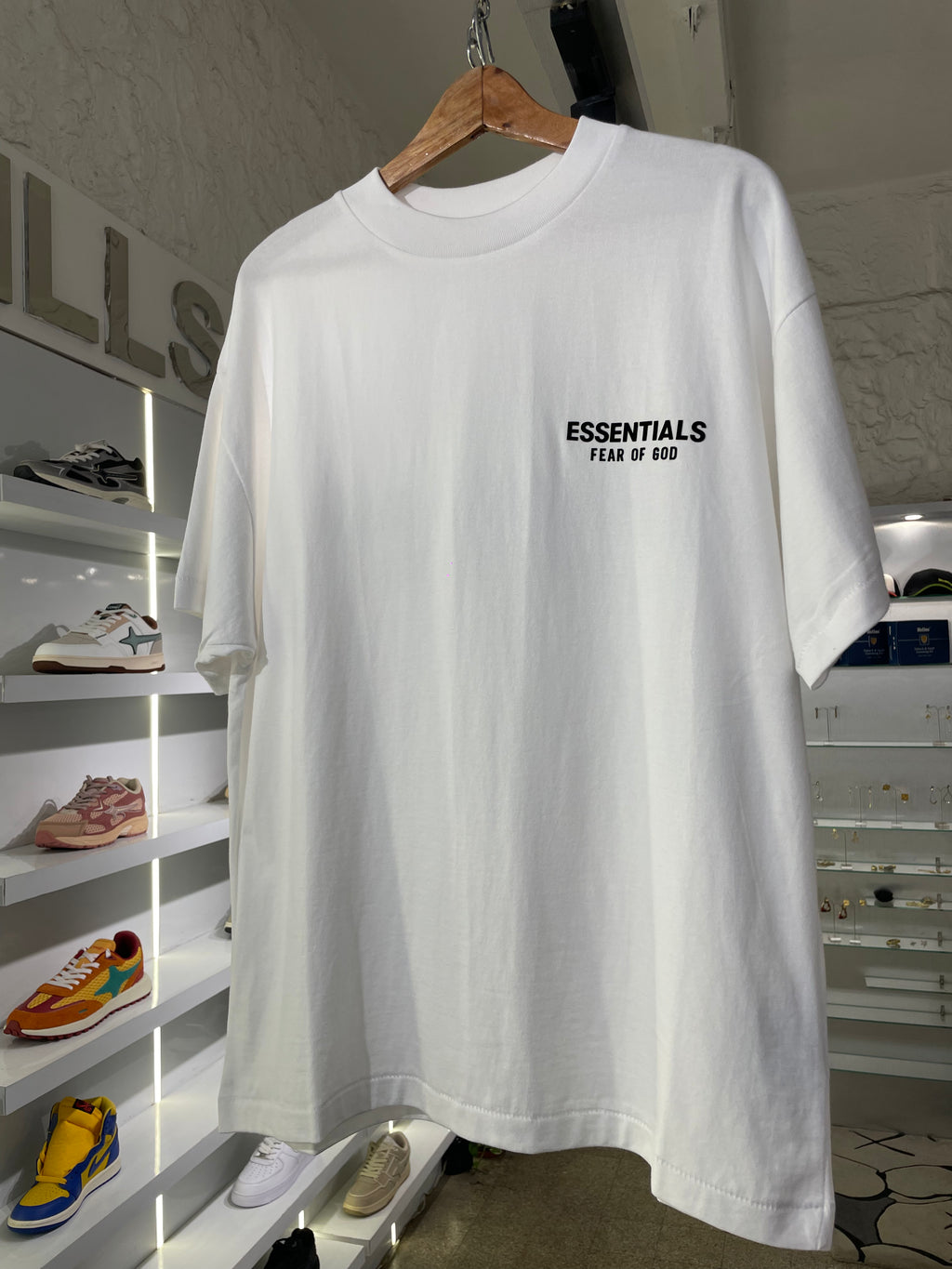 Fear of God Essentials T-Shirt SS25 White (The Vault)