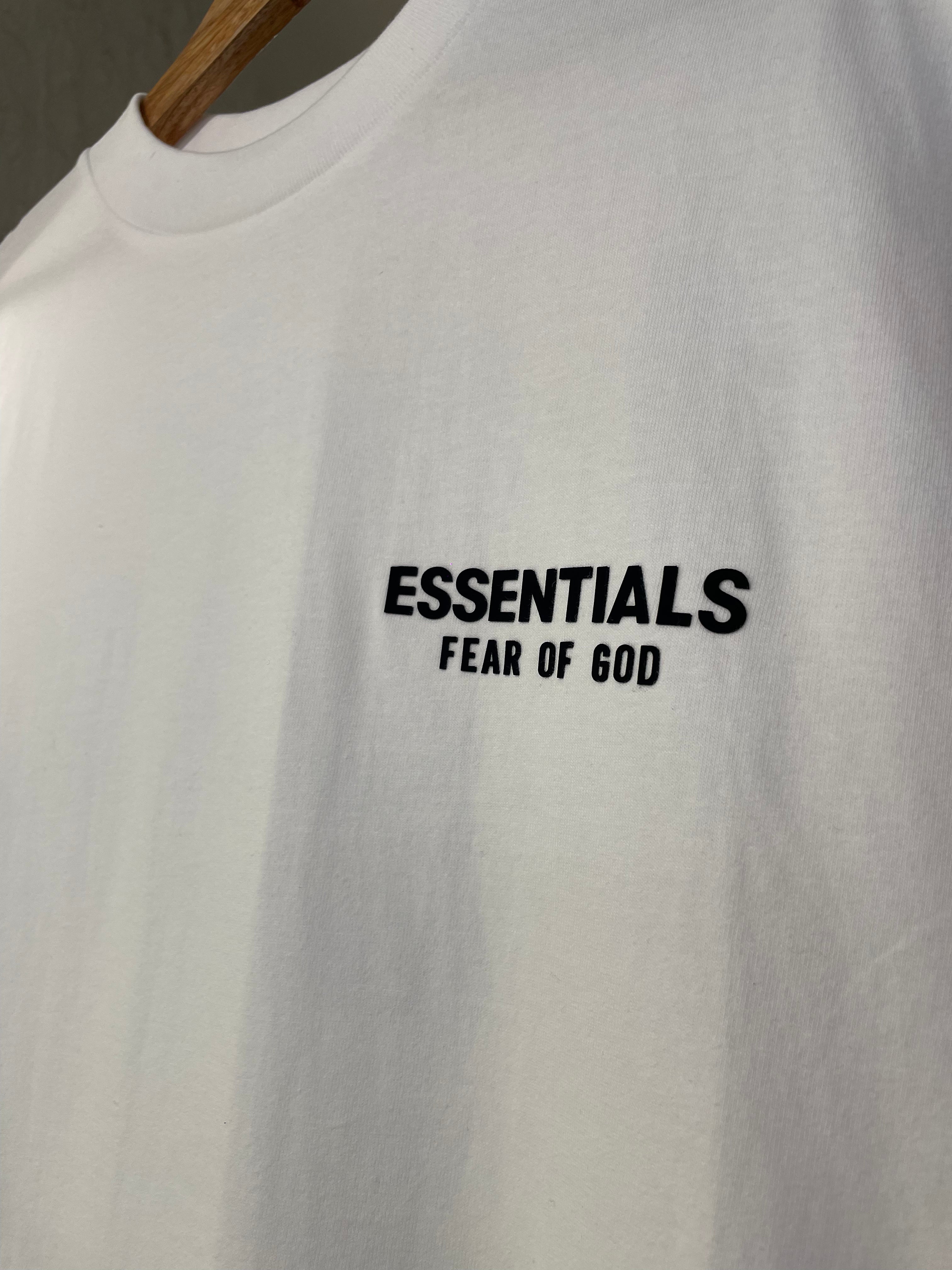 Fear of God Essentials T-Shirt SS25 White (The Vault)