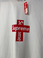 Supreme Cross T-Shirt - White (The Vault)