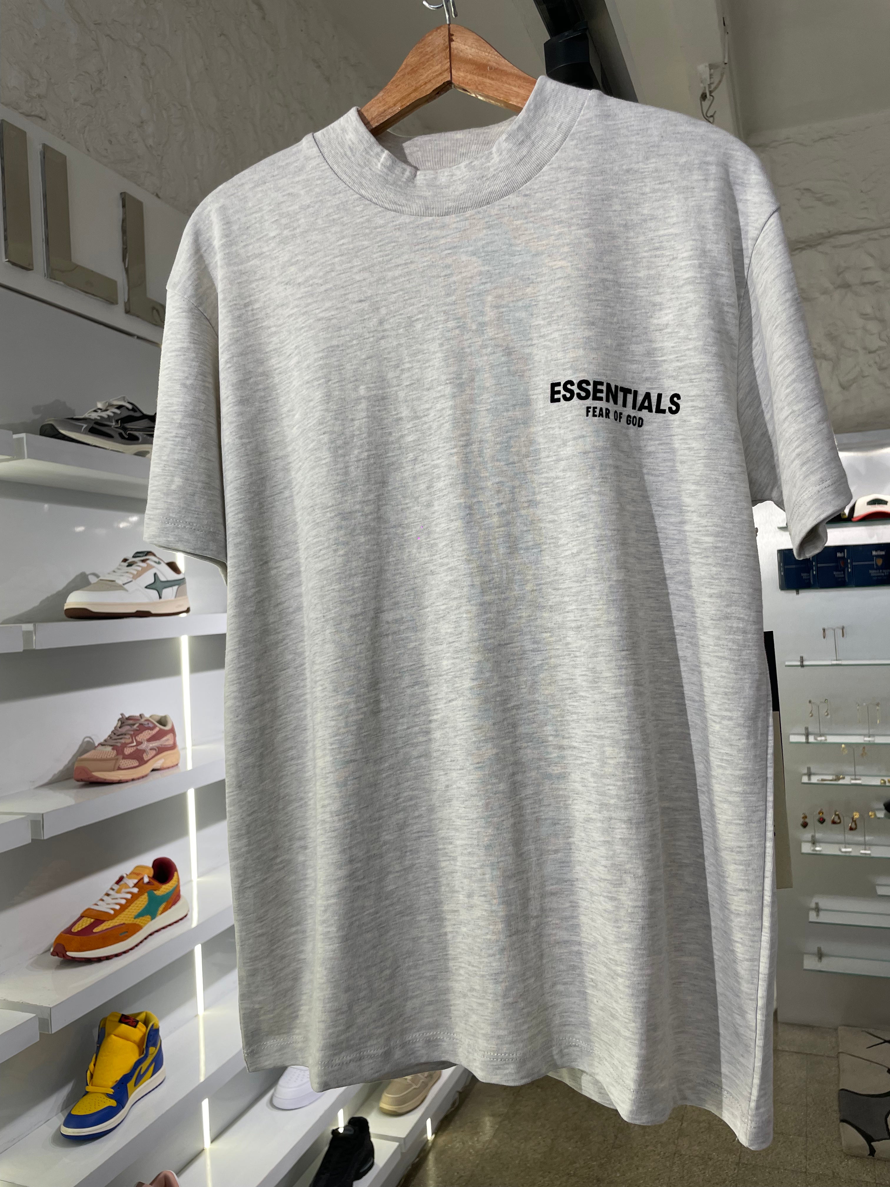 Fear of God Essentials T-Shirt SS22 Light Oatmeal (The Vault)