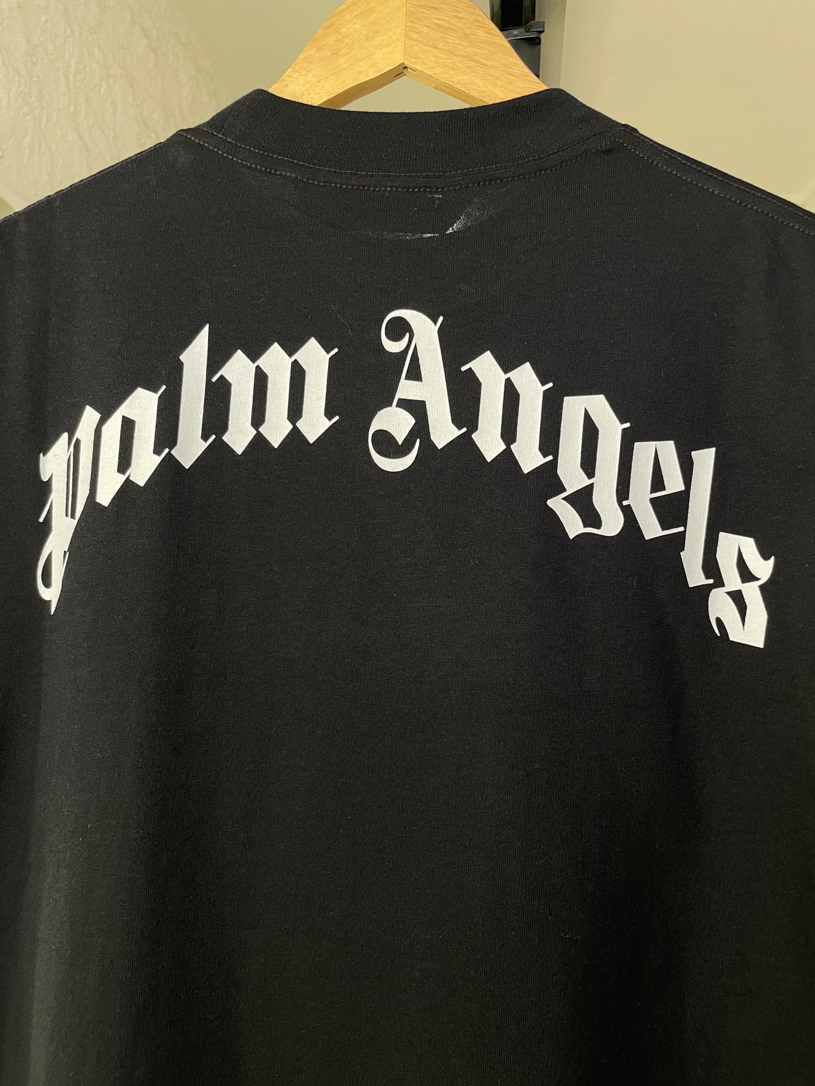 Palm Angels T-Shirt Broken Bear - Black