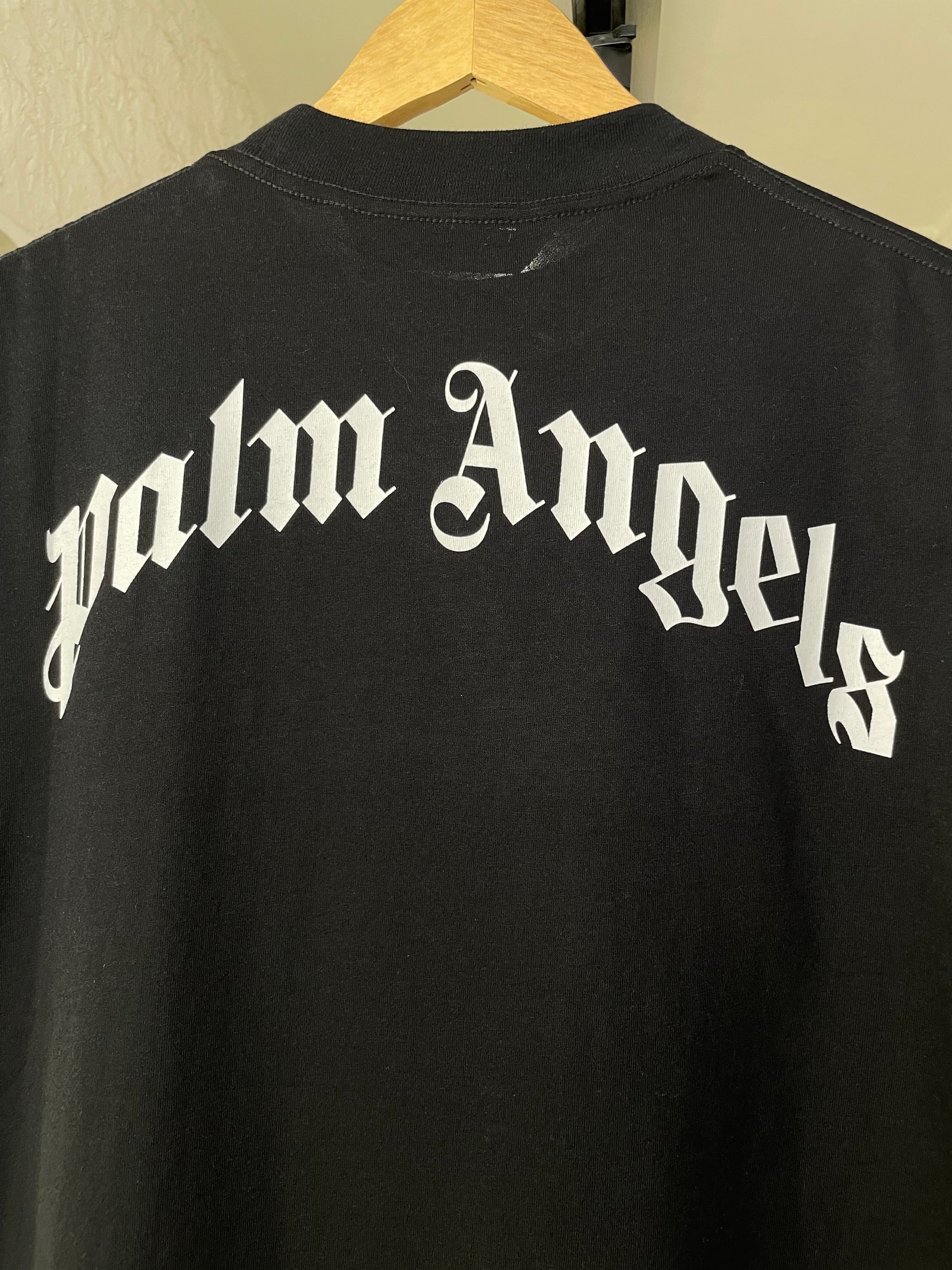 Palm Angels T-Shirt Broken Bear - Black