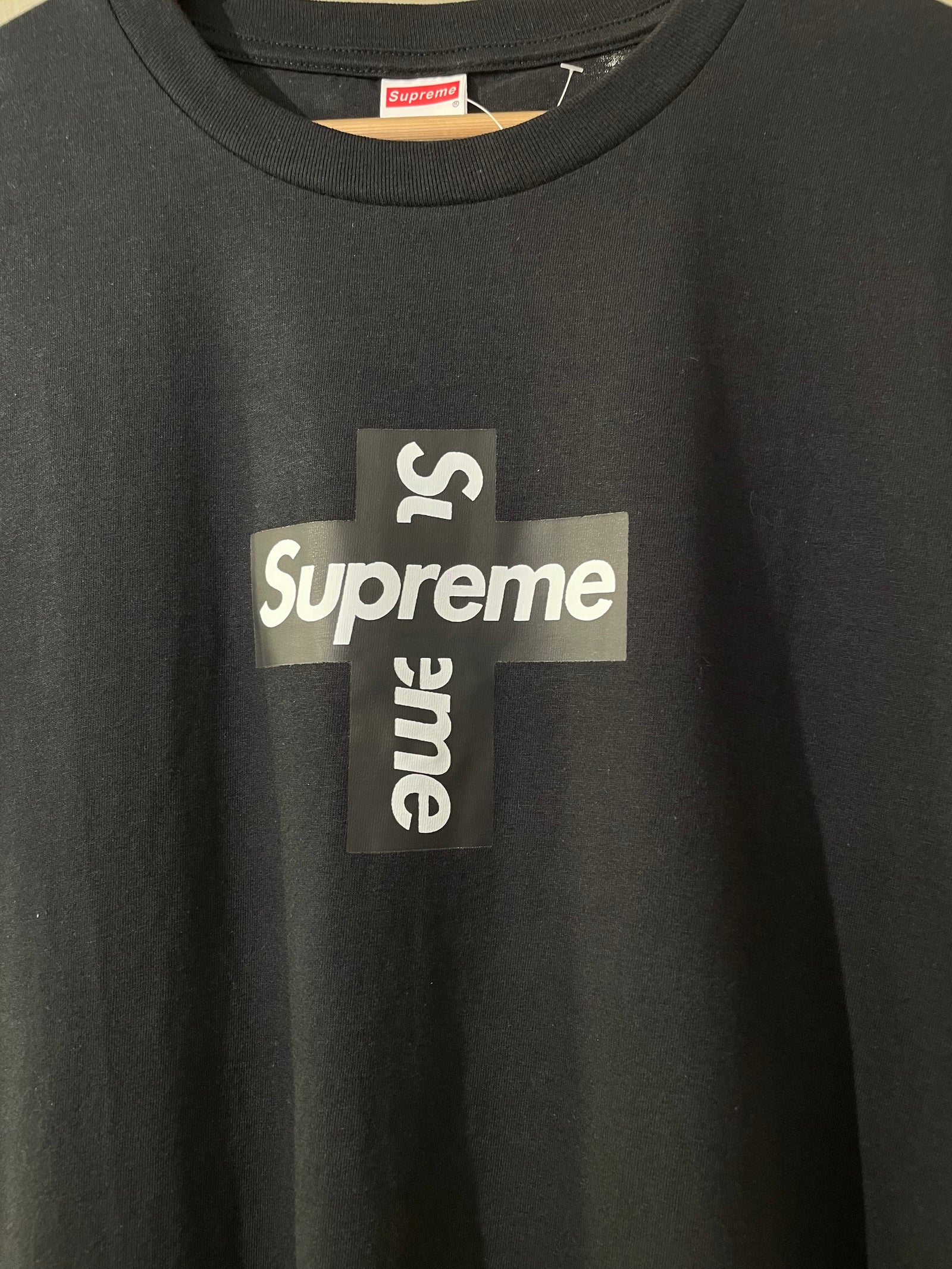 Supreme Cross T-Shirt - Black