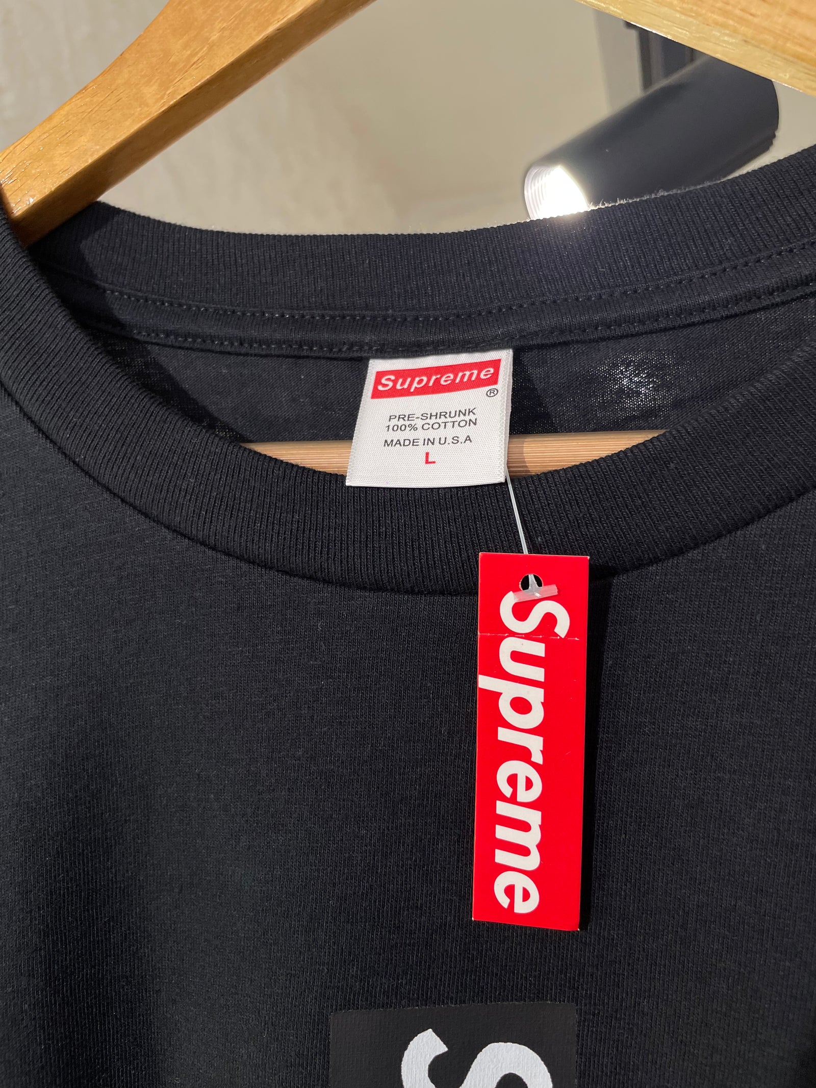 Supreme Cross T-Shirt - Black
