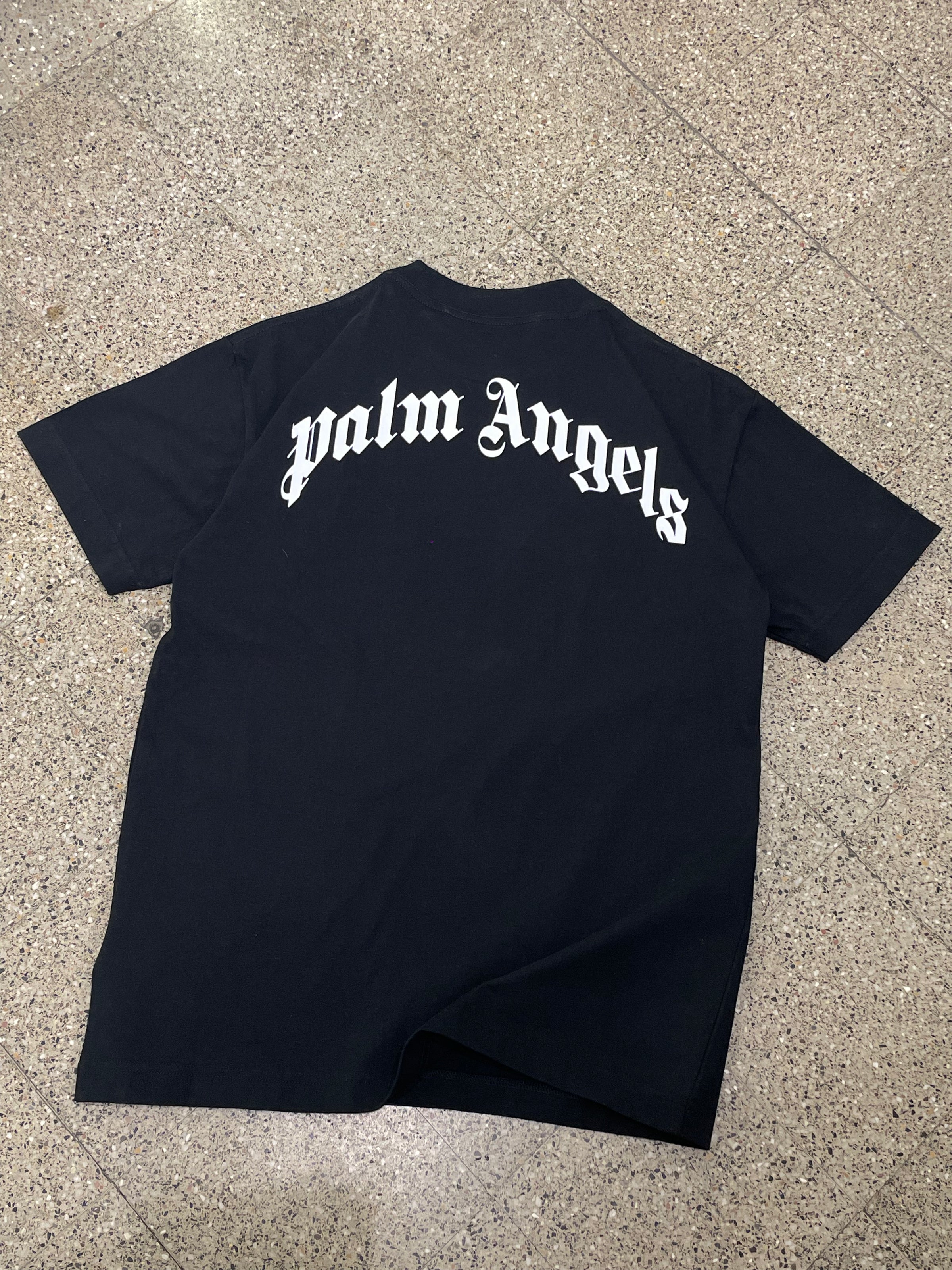 Palm Angels T-Shirt Broken Bear - Black