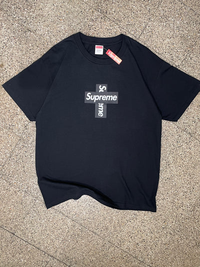 Supreme Cross T-Shirt - Black