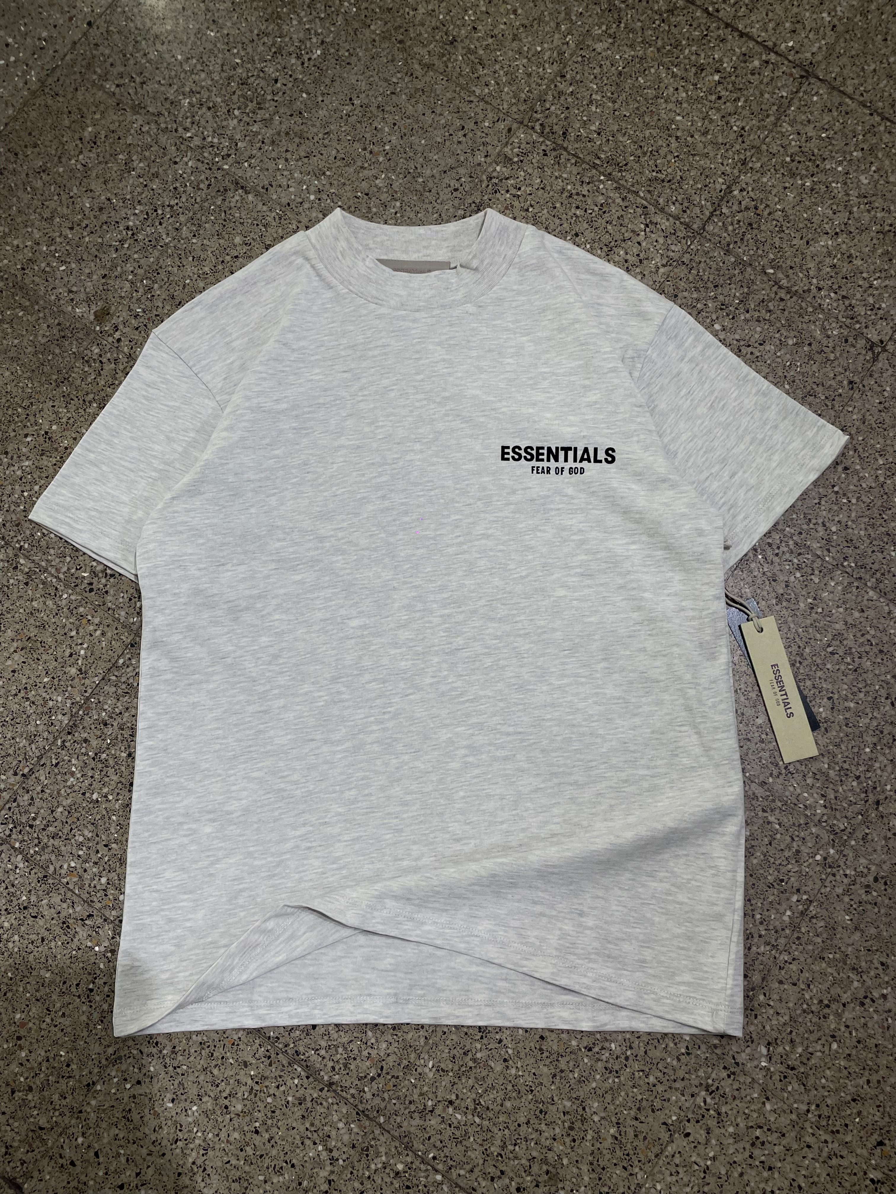 Fear of God Essentials T-Shirt SS22 Light Oatmeal (The Vault)