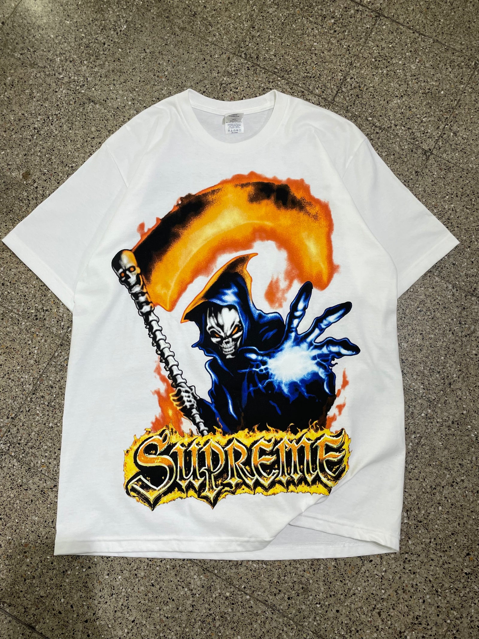 Supreme Grim Reaper T-Shirt - White