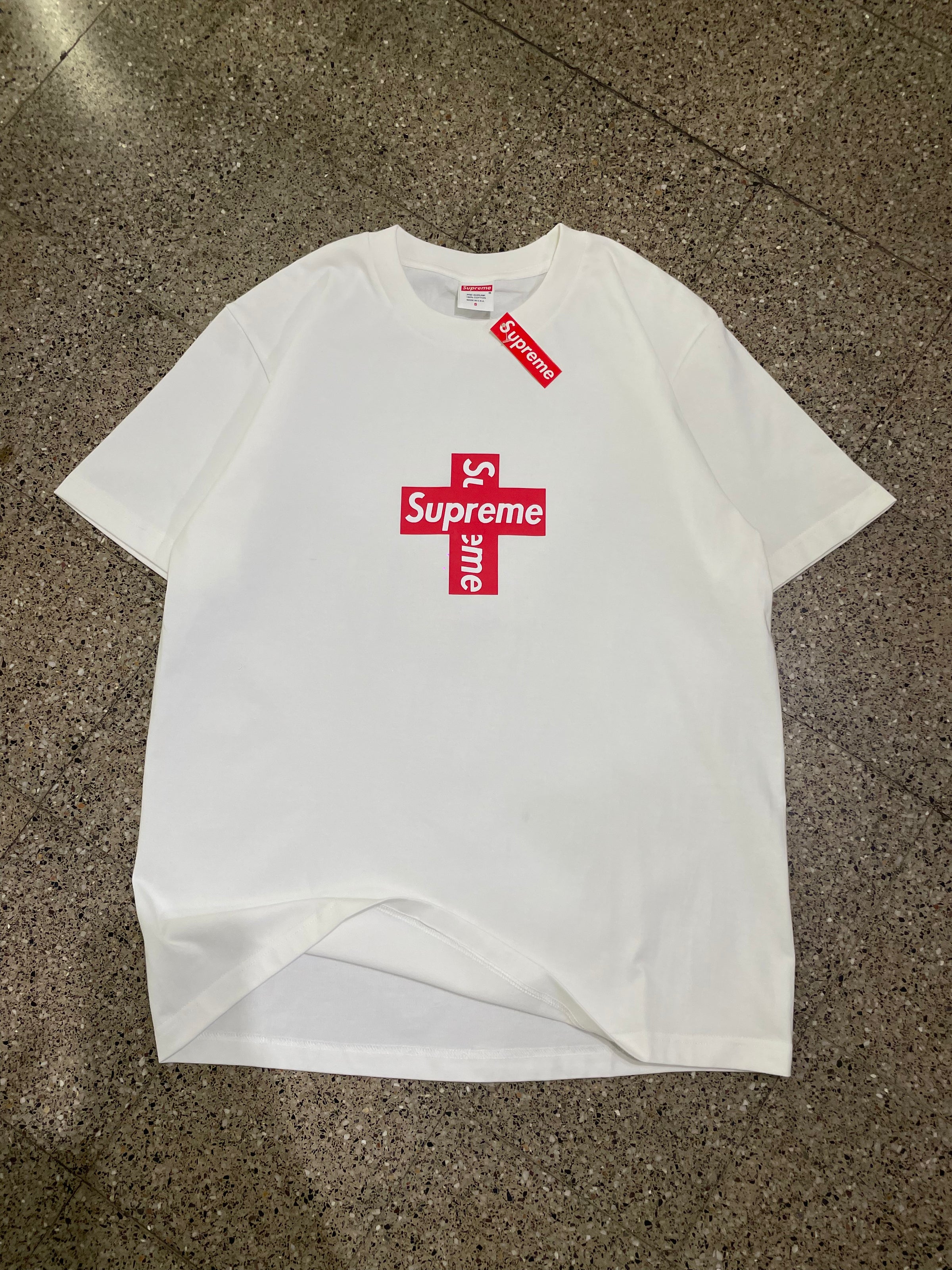 Supreme Cross T-Shirt - White