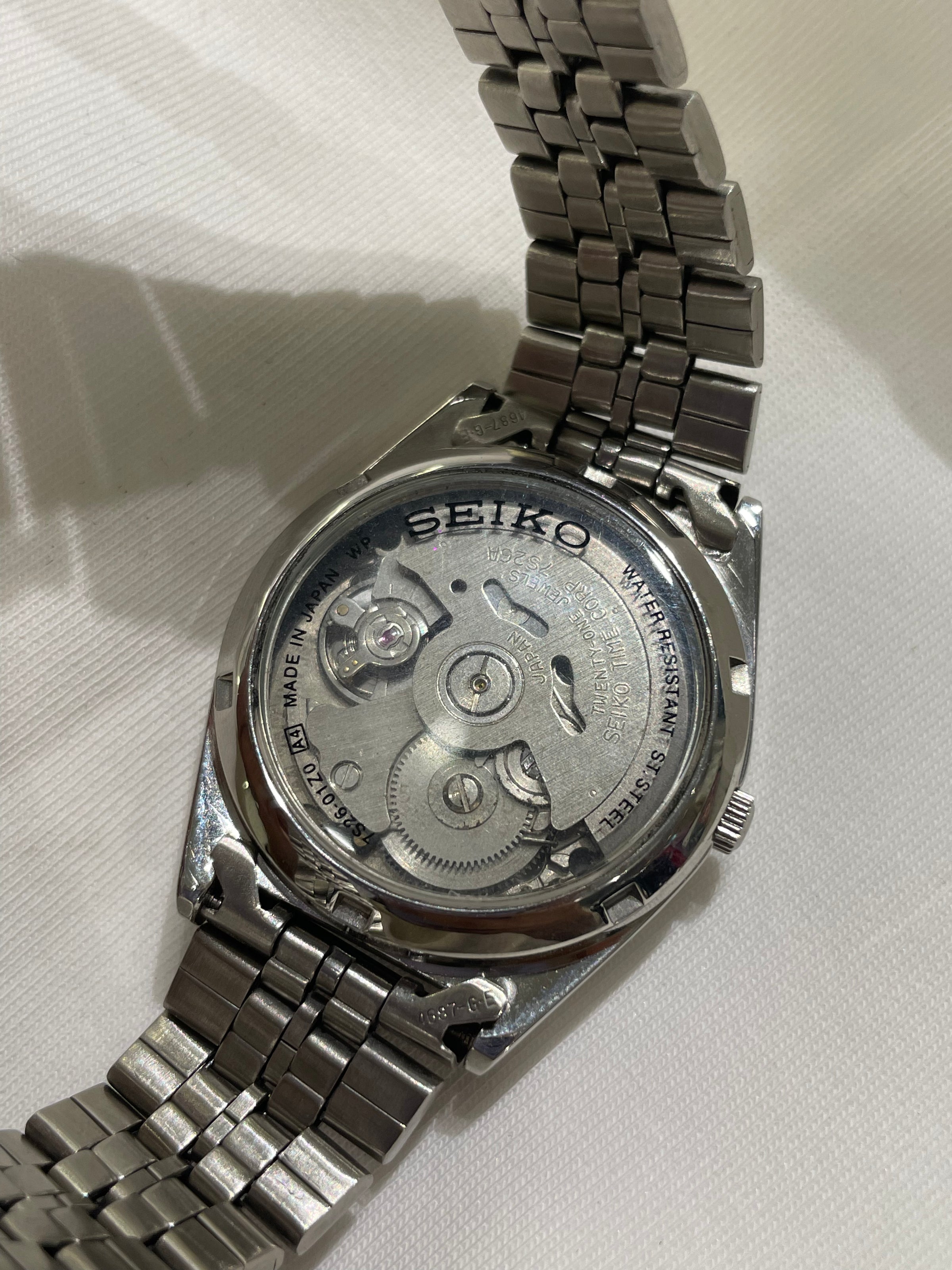 Seiko 5 Automatic - Gold Checkerboard Mosaic Dial