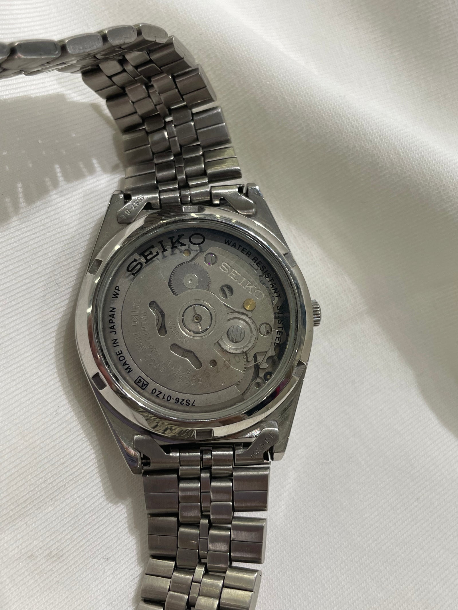 Seiko 5 Automatic - Gold Checkerboard Mosaic Dial
