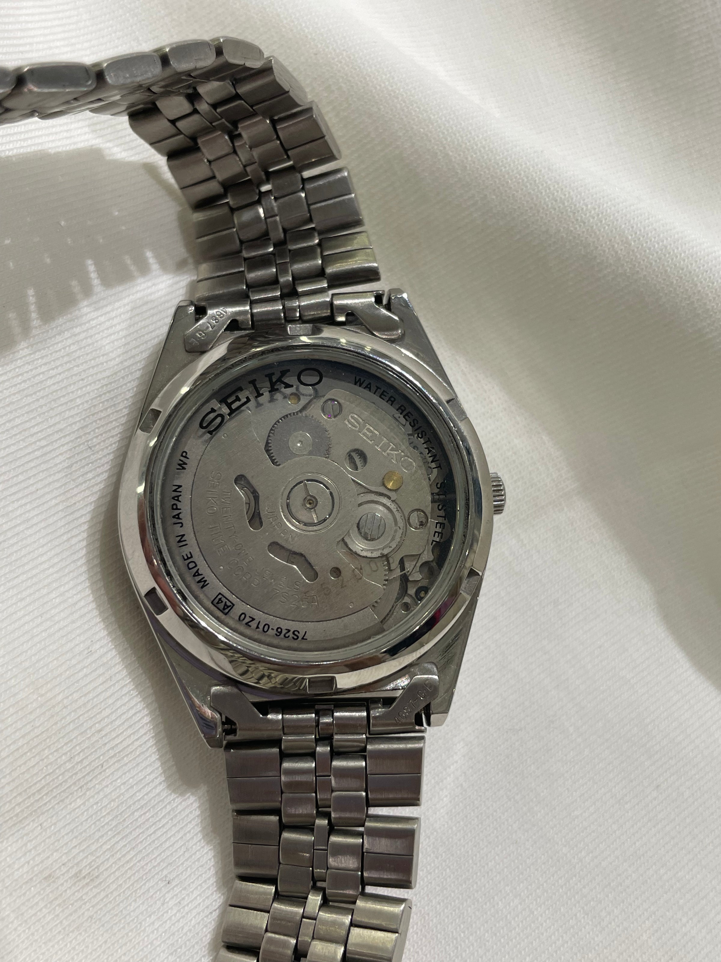 Seiko 5 Automatic - Gold Checkerboard Mosaic Dial