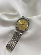 Seiko 5 Automatic - Gold Sunburst Dial with Chunky Baton Indices