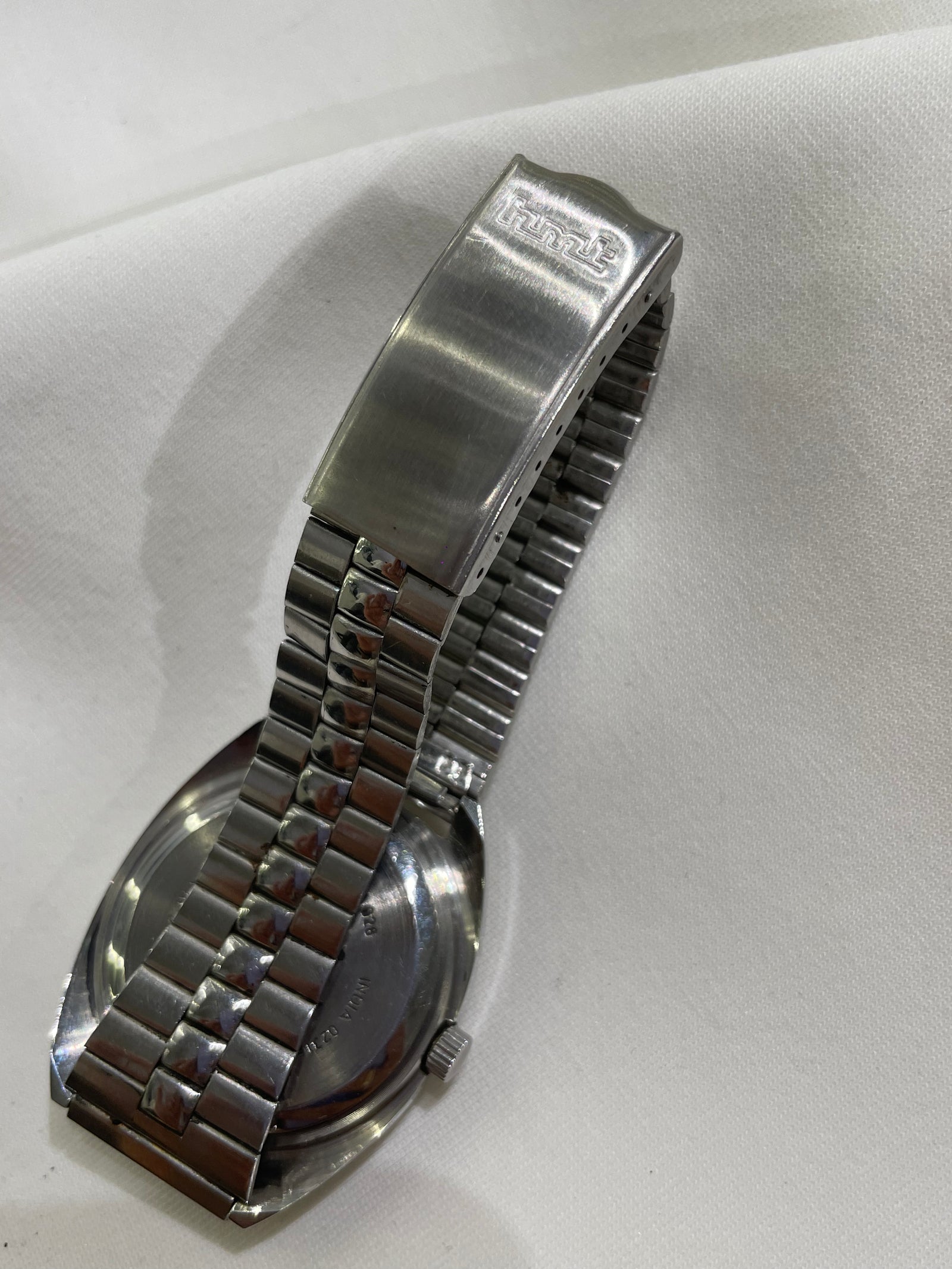 HMT Kohinoor Mechanical Watch - Silver Dial