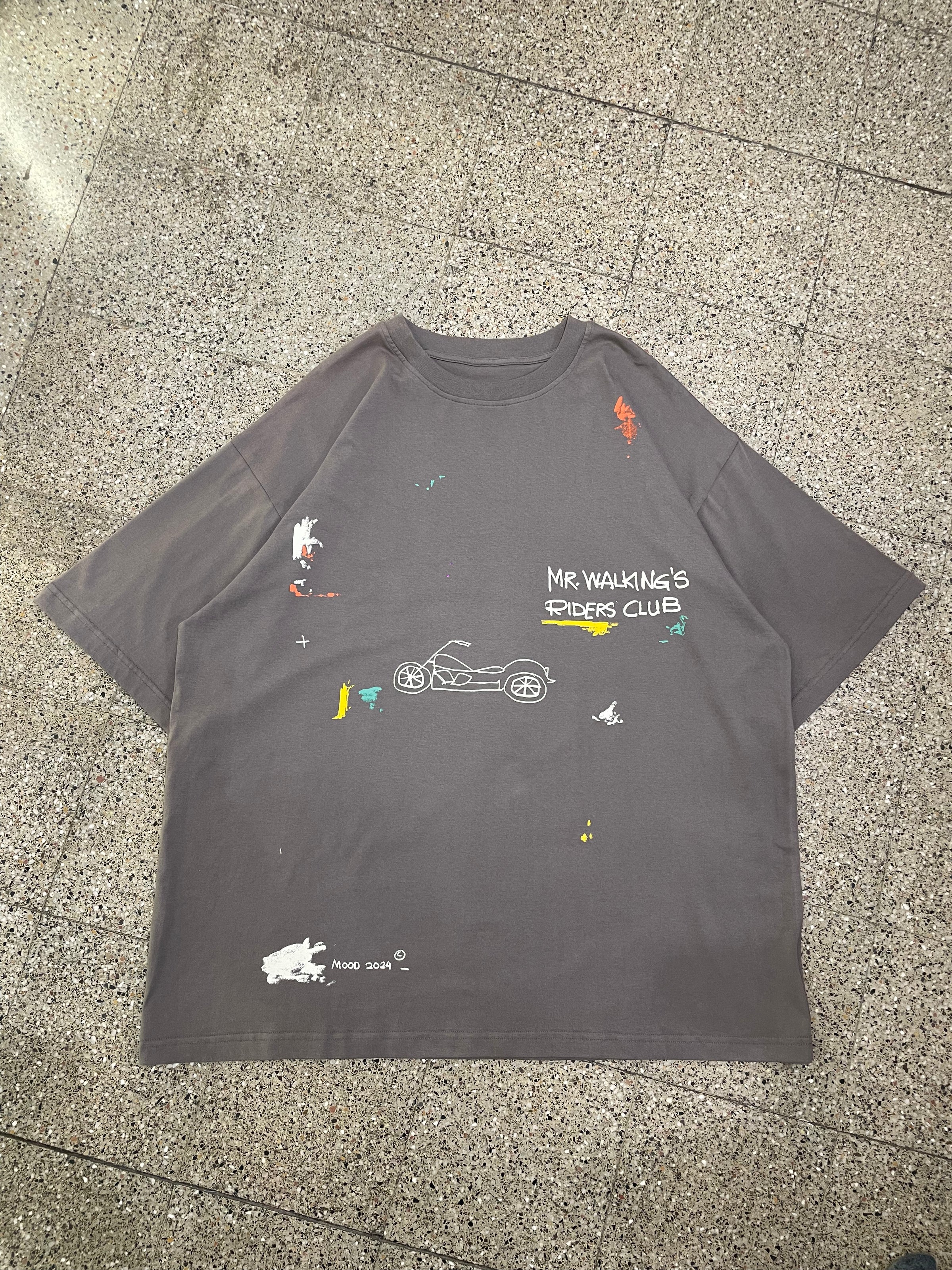 Jaywalking Oversized Brown T-Shirt - Rider's Club