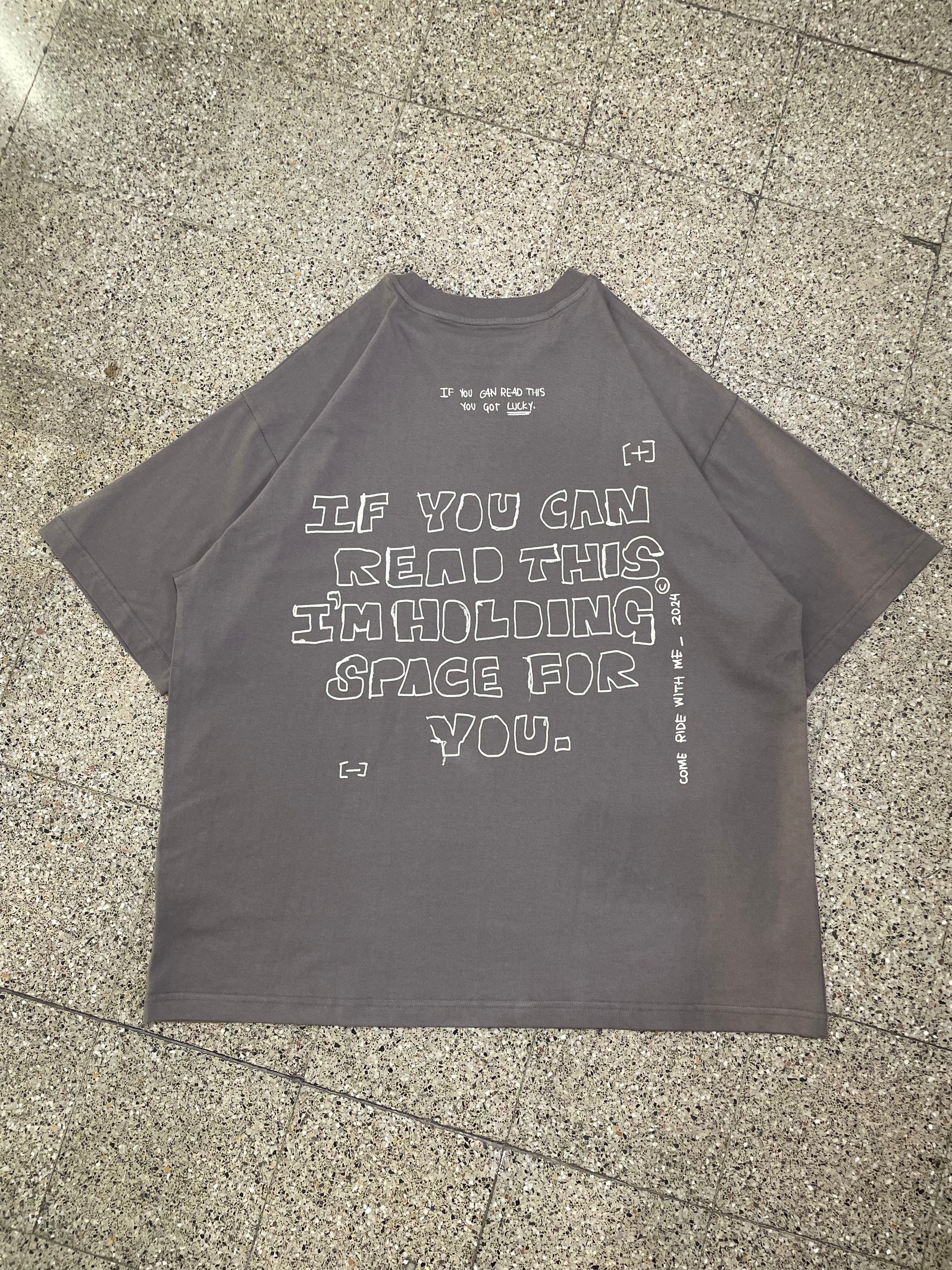 Jaywalking Oversized Brown T-Shirt - Rider's Club