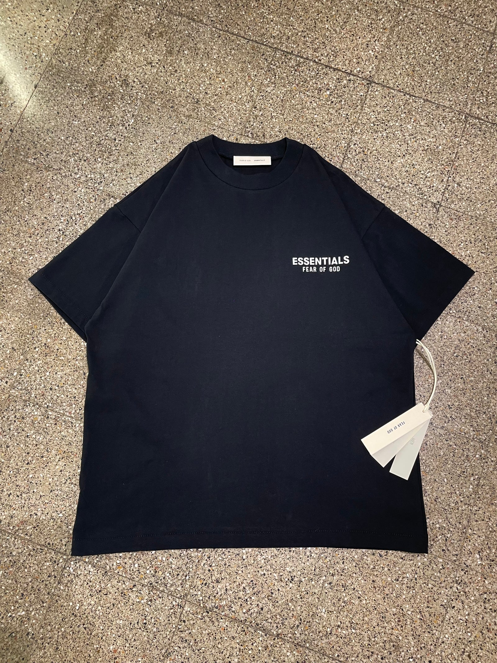 Fear of God Essentials T-Shirt SS25 Jet Black
