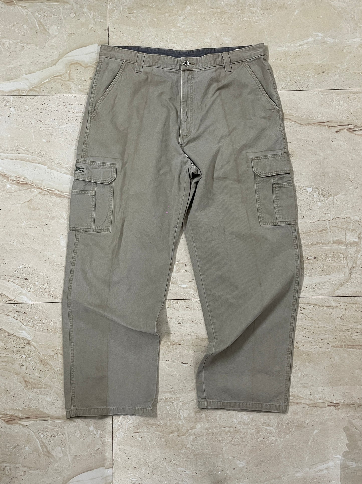 Khaki Wrangler Vintage Workwear Pants