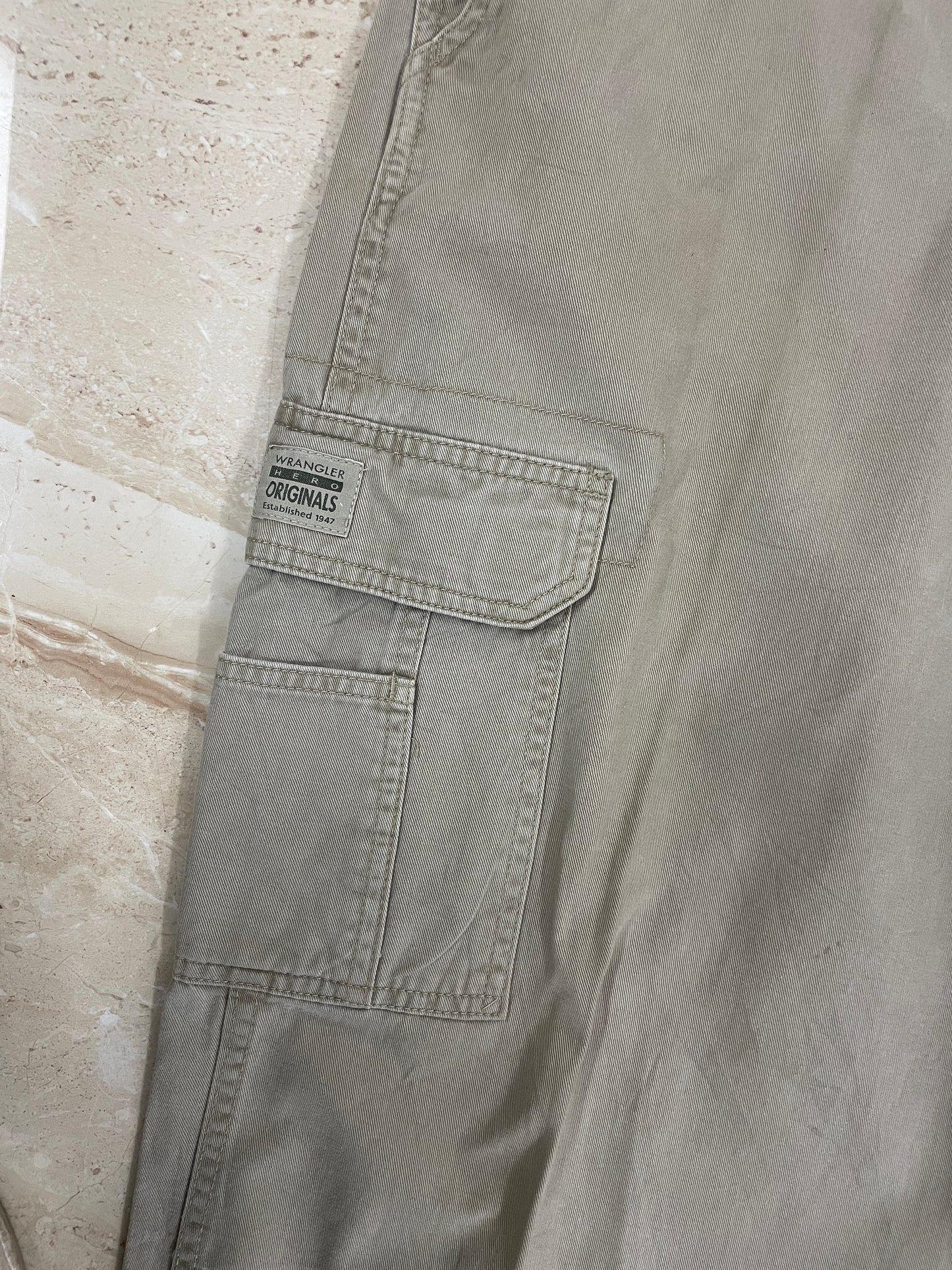 Khaki Wrangler Vintage Workwear Pants