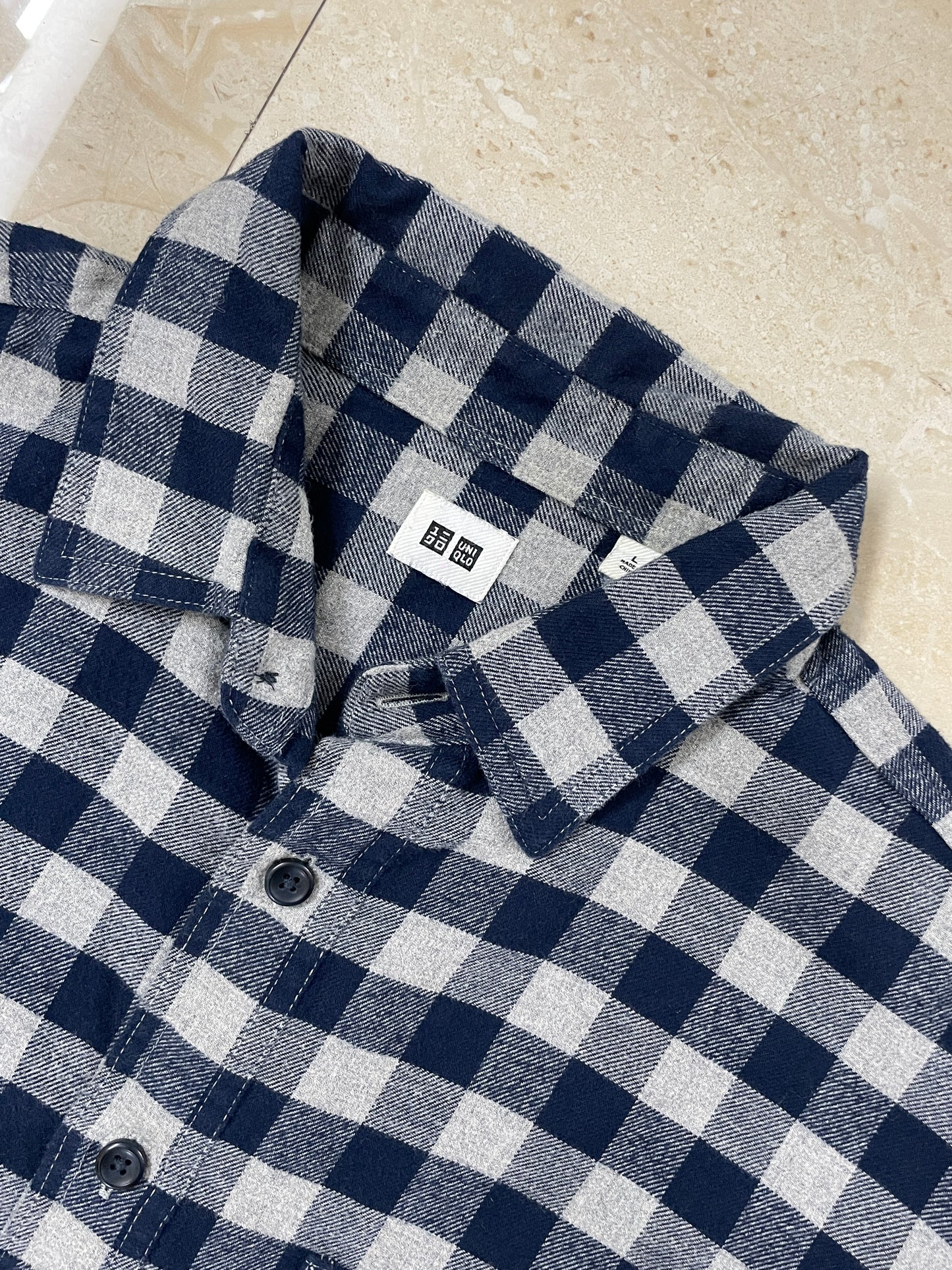 Uniqlo Checkered Flannel Shirt