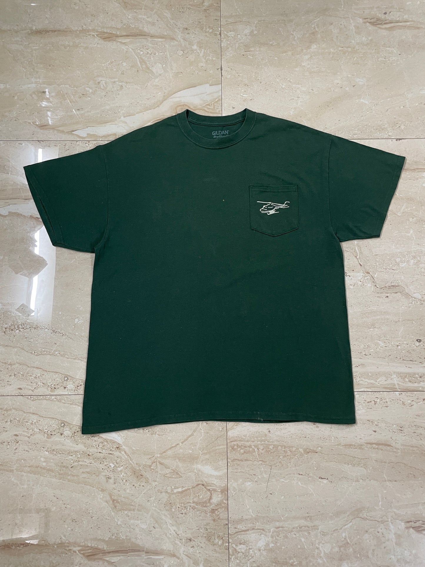 Gildan Vintage Bottle Green T-Shirt