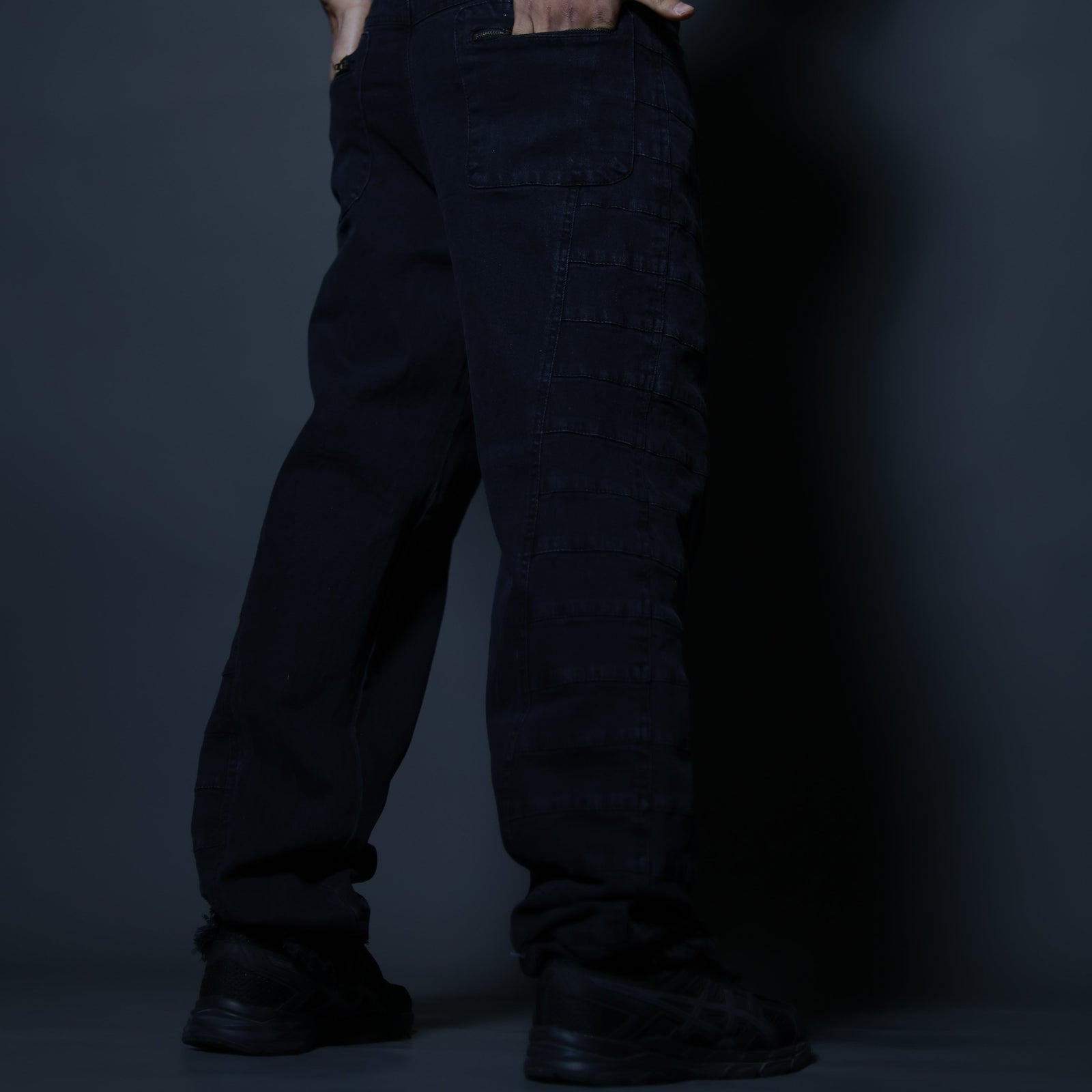 Anarchist Grey Panel Denim