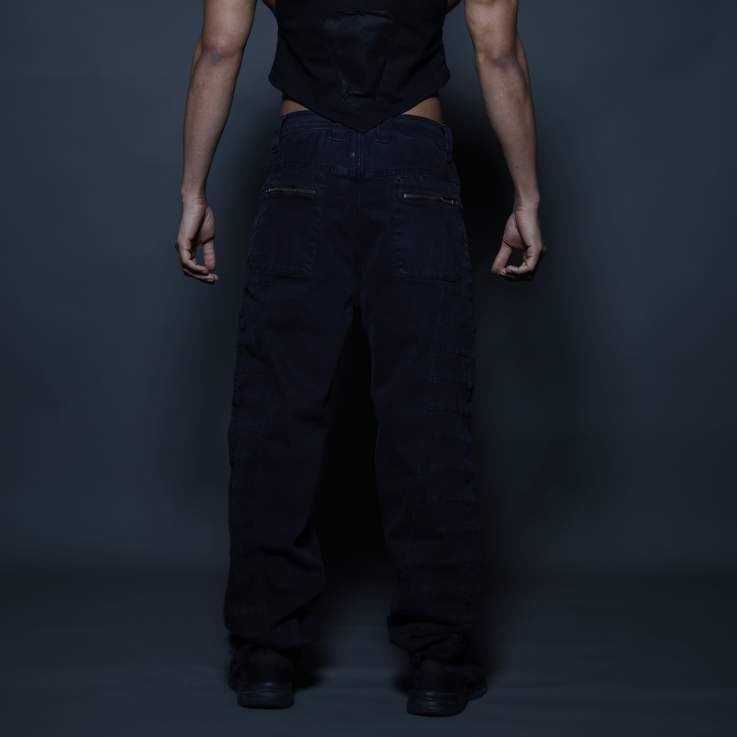 Anarchist Grey Panel Denim