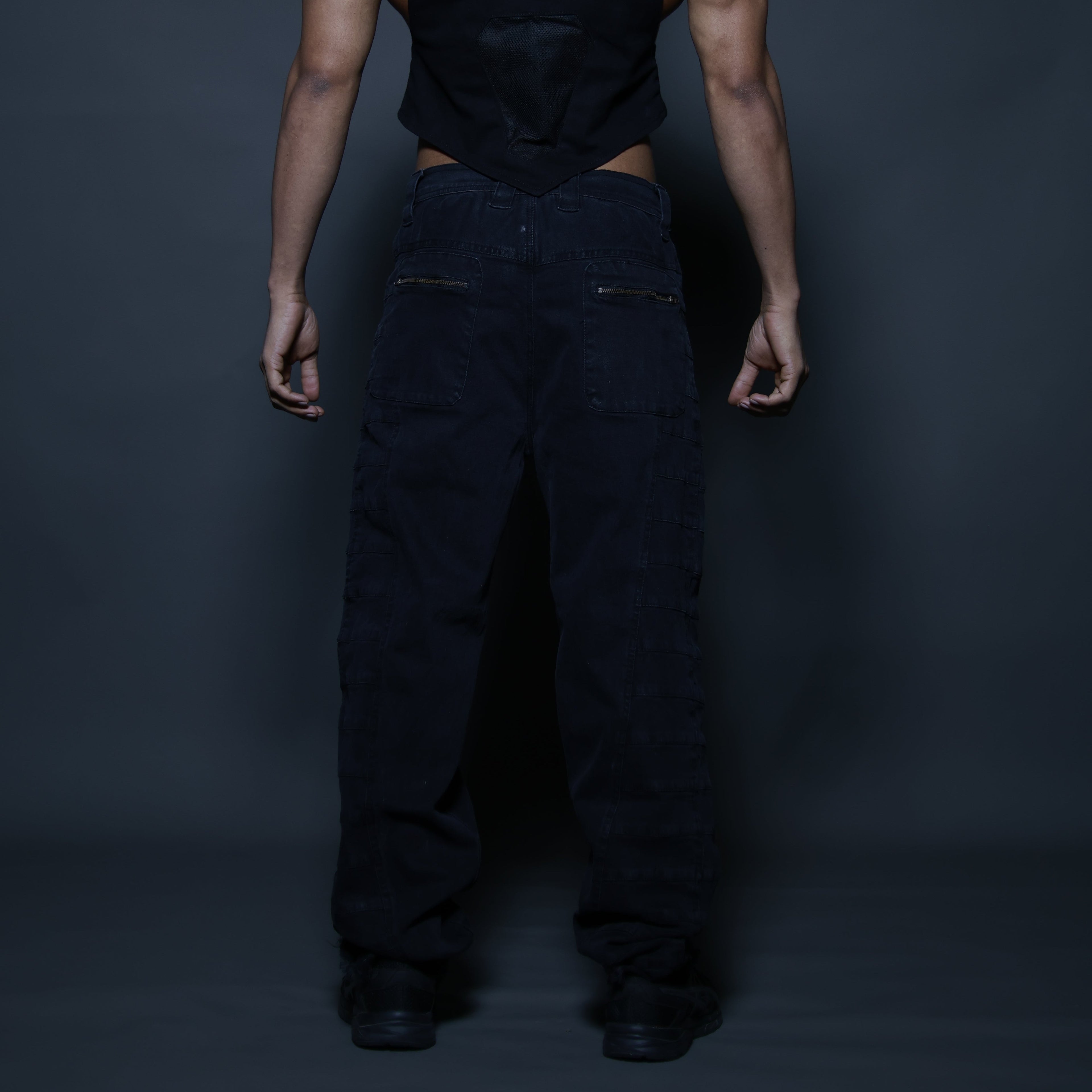 Anarchist Grey Panel Denim