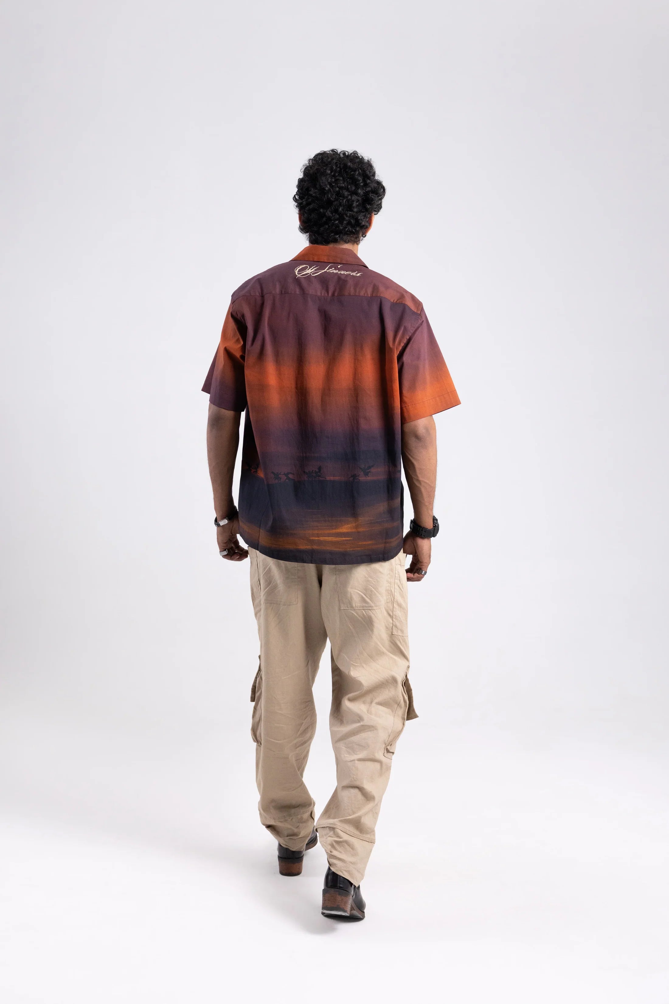 Off Sinners Oversized Cuban Collar Shirt - Heaven's Reckoning