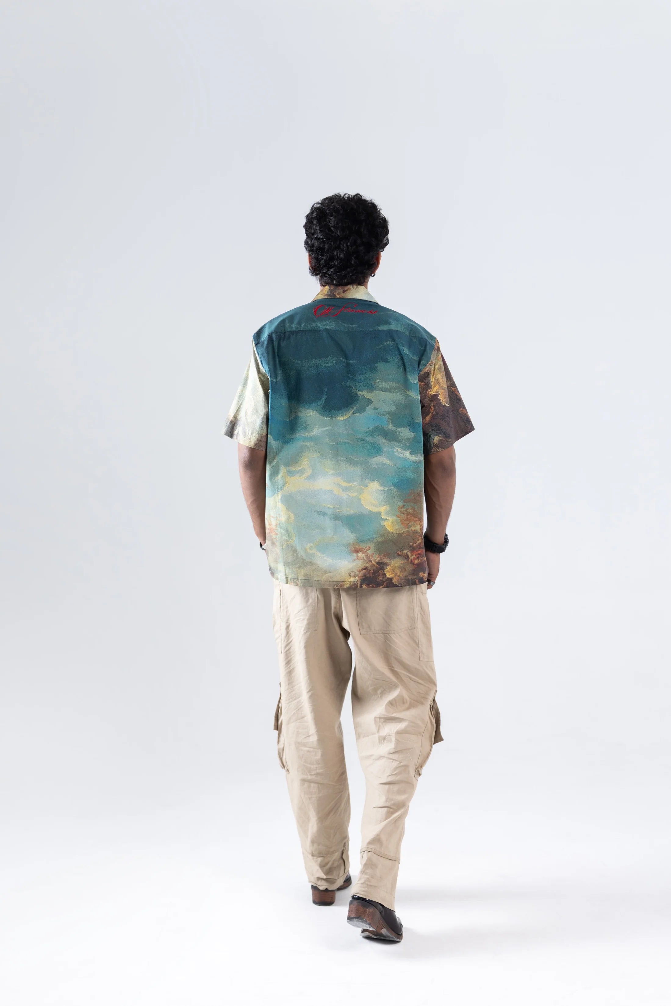 Off Sinners Oversized Cuban Collar Shirt - Court of Chaos