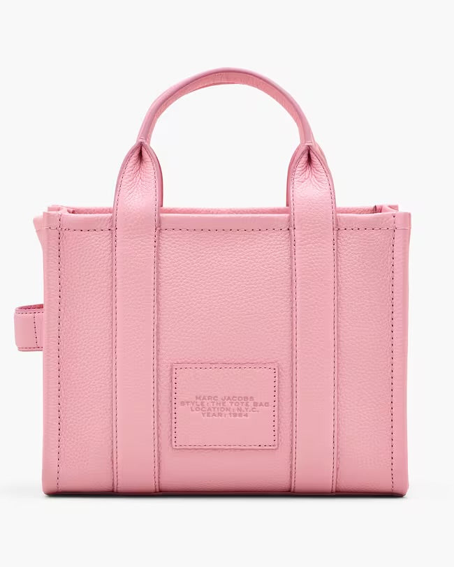 Marc Jacobs The Leather Small Tote Bag - Ribbon Pink