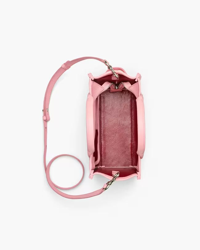Marc Jacobs The Leather Small Tote Bag - Ribbon Pink