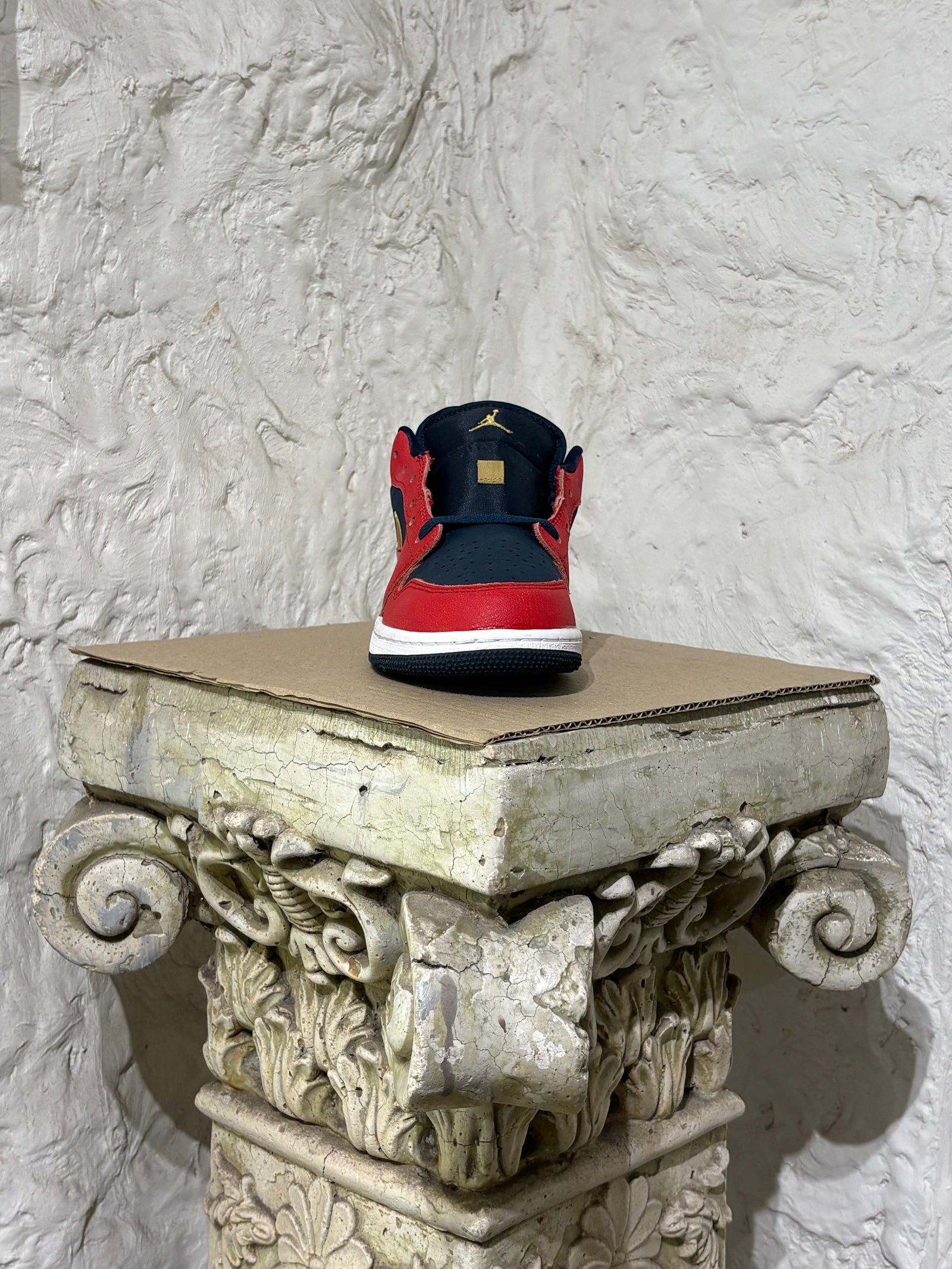 Air Jordan 1 Low Armory Navy Sport Red