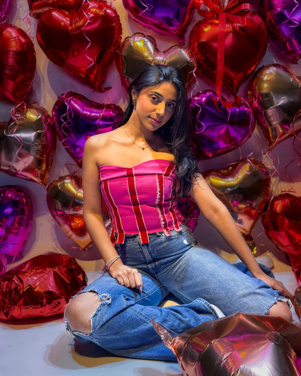 Rising Among Cupid's Corset - Pink
