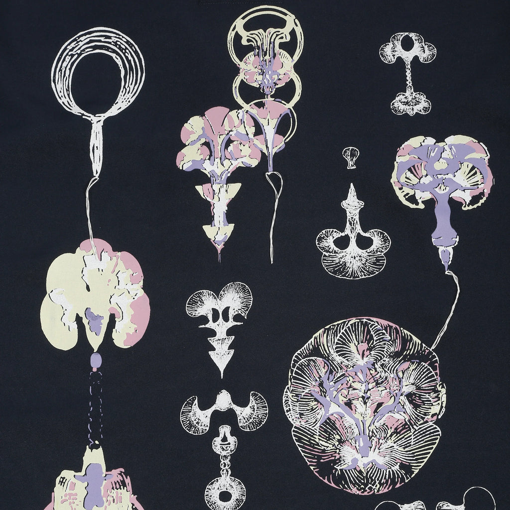 Bear Minimum Oversized Shirt Navy - Psyche Surge